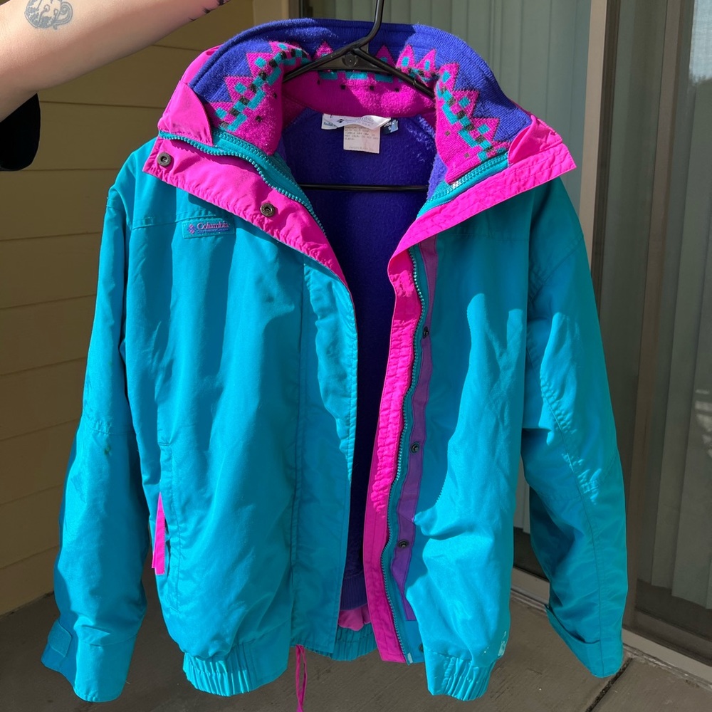 “Bugaboo” 90s Vintage Columbia “Radial Sleeve” Jacket